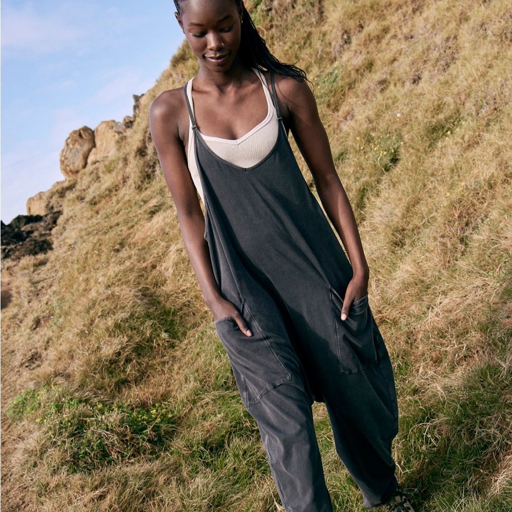 FP Movement by Free People Black Jumpsuit